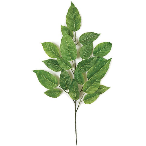 29" Artificial Alder Branch Stem -Green (Pack of 12)