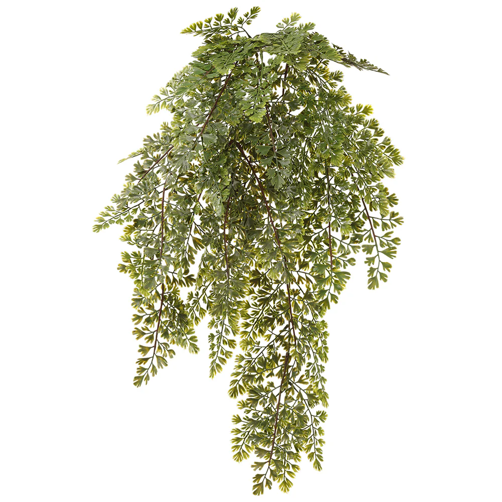 29" Hanging Maidenhair Fern Artificial Plant -Green (Pack of 12)