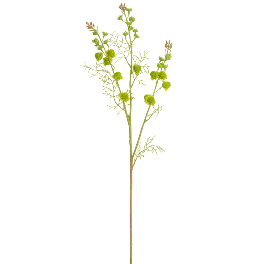 29" Silk Inula Japonica Flower Stem -Yellow (Pack of 12)