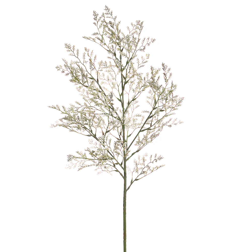 29" Silk Meadow Grass Flower Spray -White (Pack of 12)
