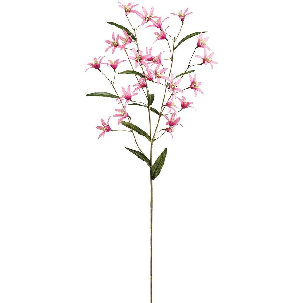 29" Tweedia Silk Flower Stem -Dark Pink (Pack of 12)