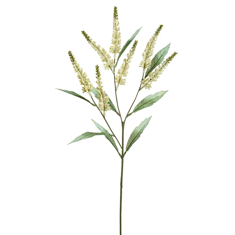 30" Artificial Astilbe Flower Stem -Cream (Pack of 12)
