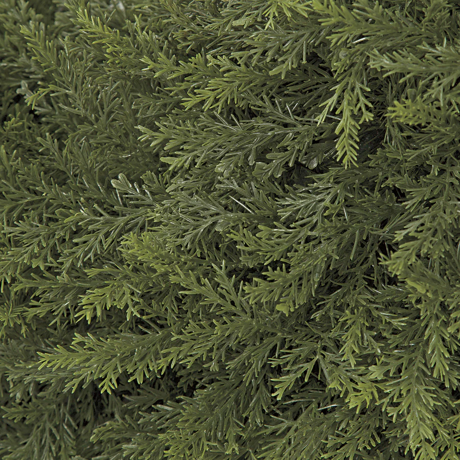 30" Artificial Cedar Wreath -Green - Image 2