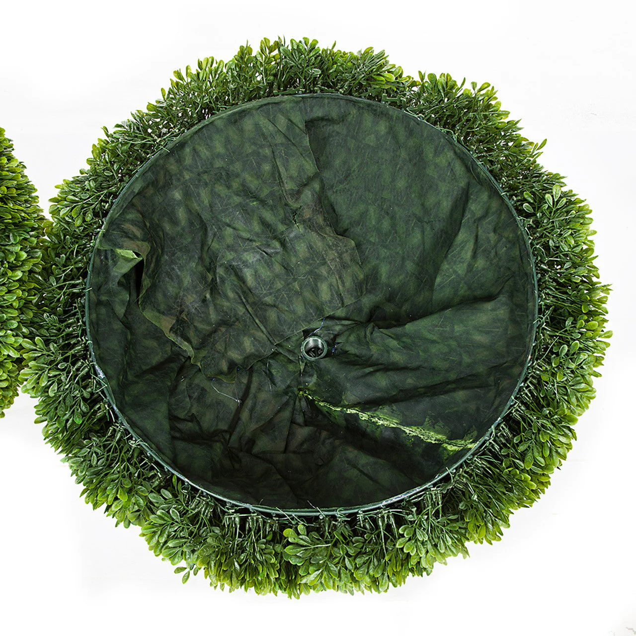30" Outdoor UV-Proof Artificial Japanese Boxwood Ball-Shaped Topiary -Green - Image 2