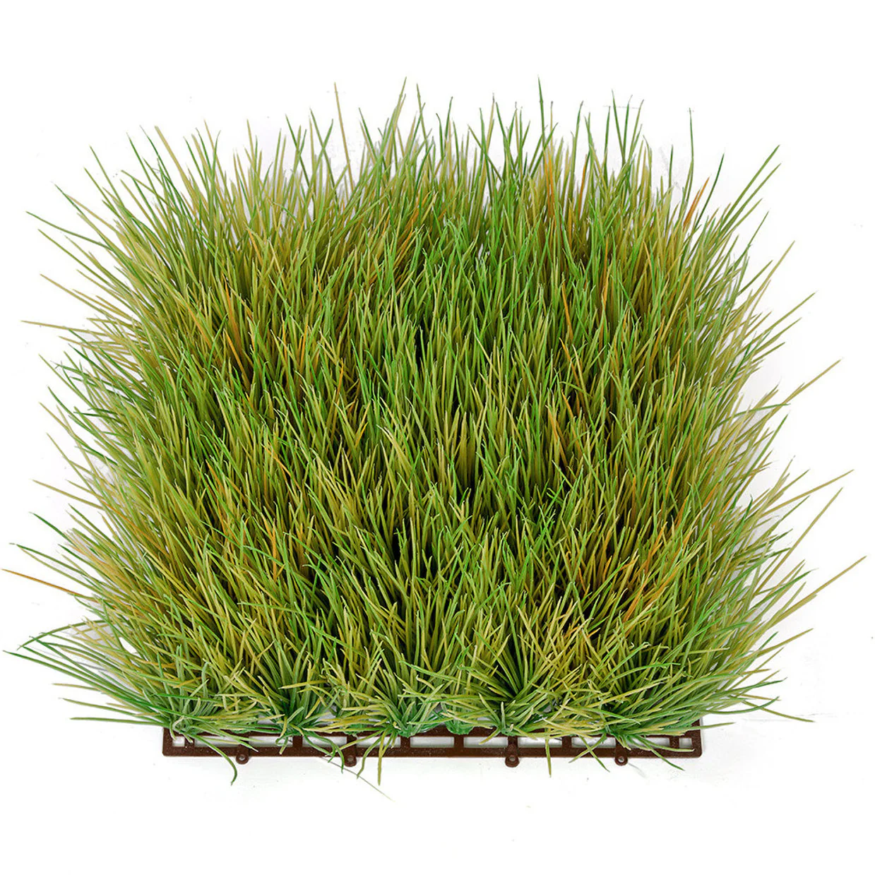 30"x20"x6" Mexican Grass Artificial Mat -Green/Tan