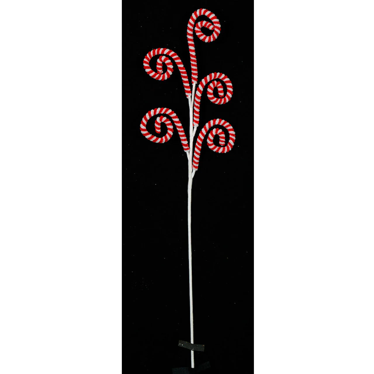 31" Adjustable Artificial Peppermint Stem -Red/White (Pack of 12) - Image 2