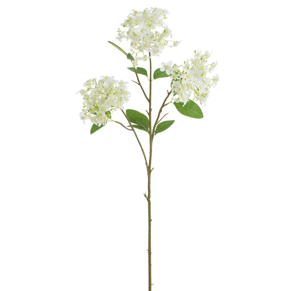 31" Mini Daisy Silk Flower Stem -White (Pack of 12)