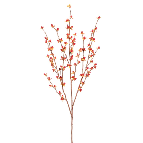 32" Artificial Bittersweet Berry Spray -Red/Orange (Pack of 12)