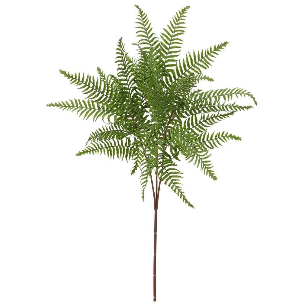 32" Boston Fern Silk Stem -Green (Pack of 12)