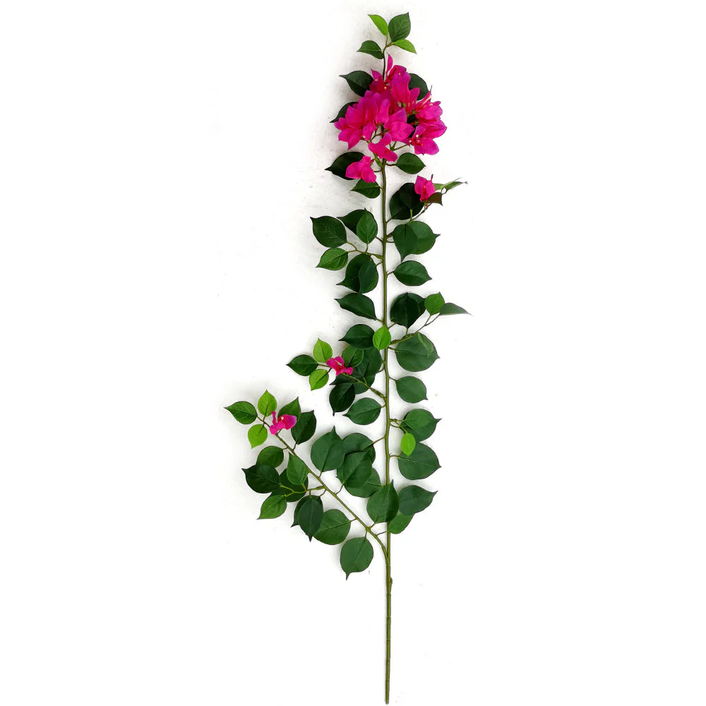 32" Bougainvillea Silk Flower Stem -Beauty (Pack of 12)
