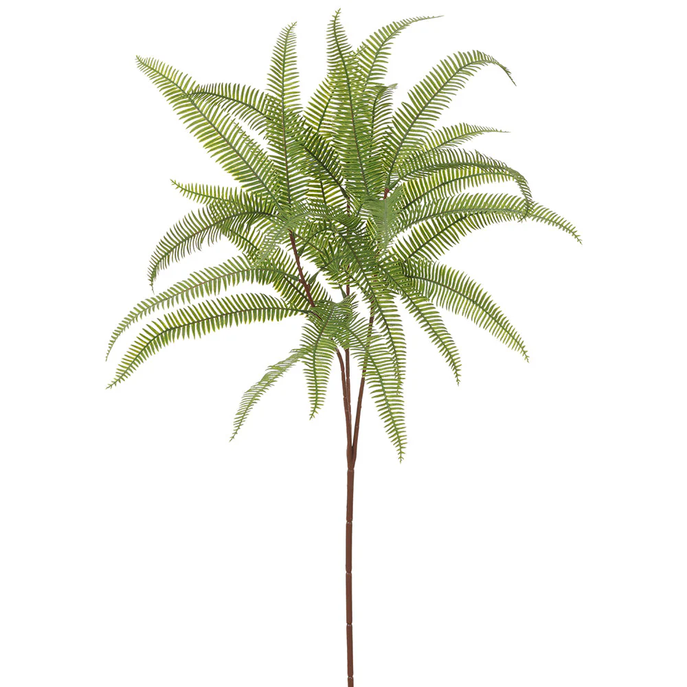 32" Sword Fern Silk Stem -Green (Pack of 12)