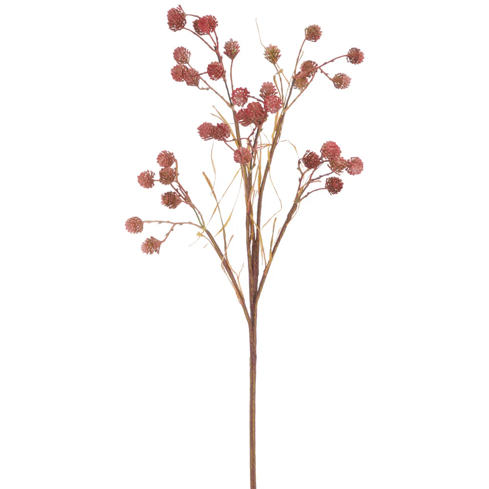 32" Thistle Artificial Flower Stem -Mauve/Green (Pack of 12)