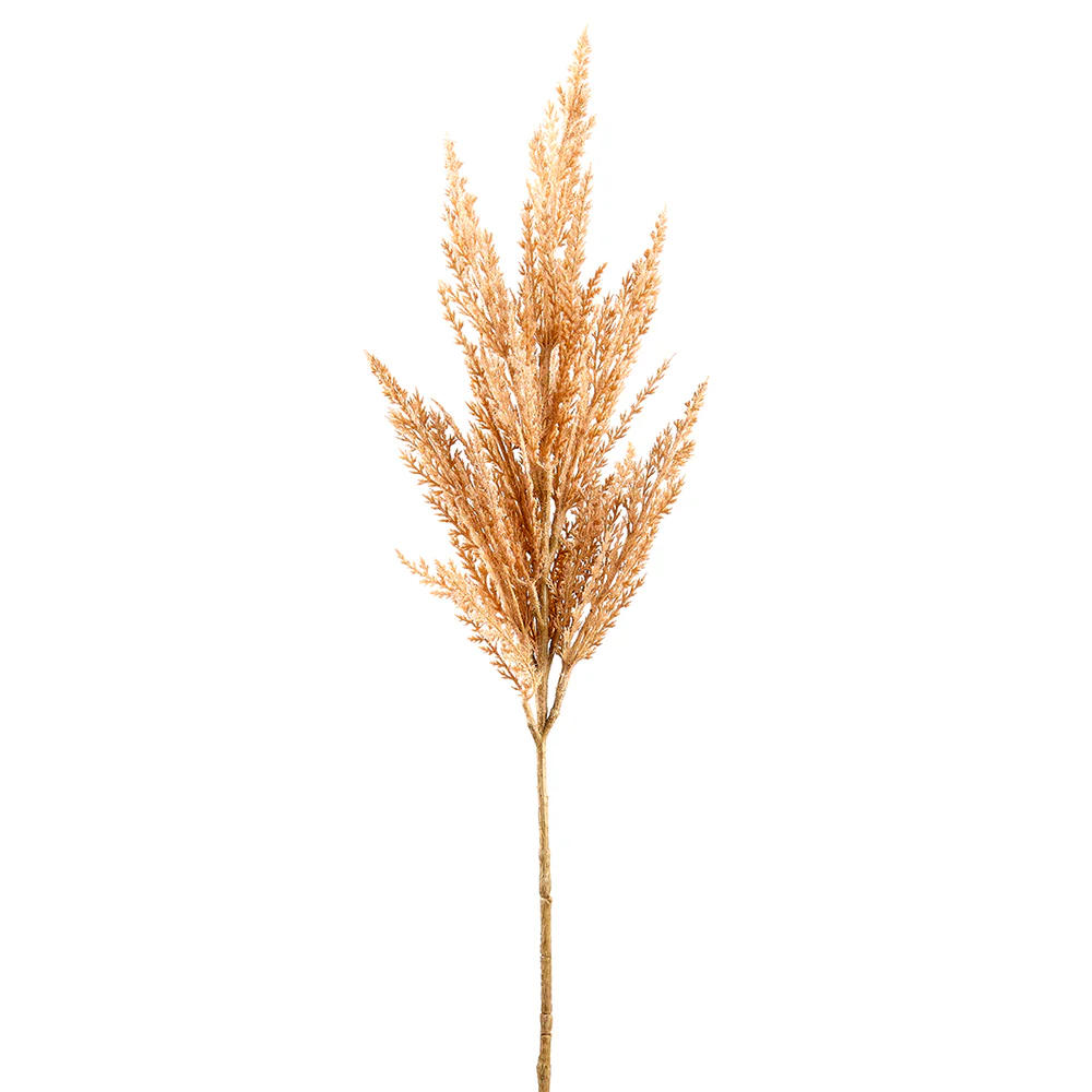 33" Artificial Pampas Grass Stem -Blush (Pack of 12)