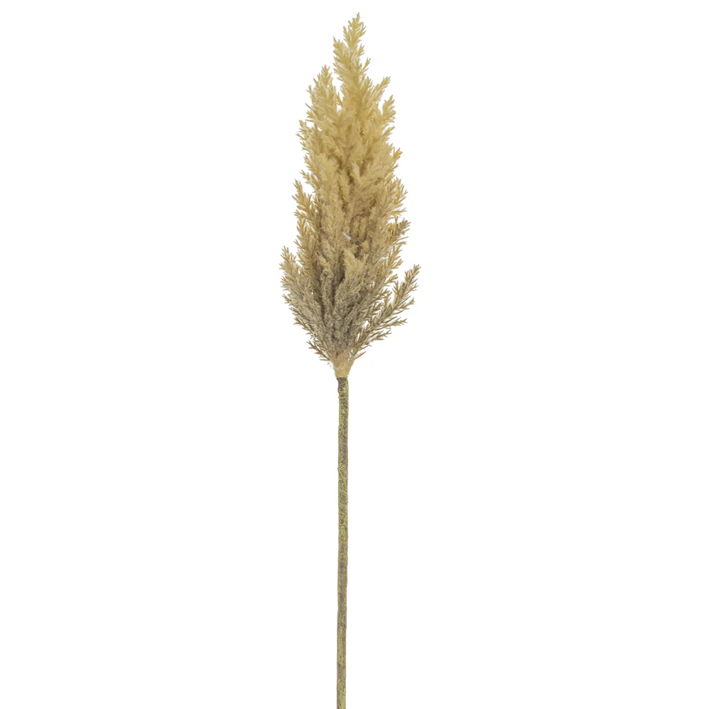 33" Artificial Pampas Grass Stem -Tan (Pack of 12)