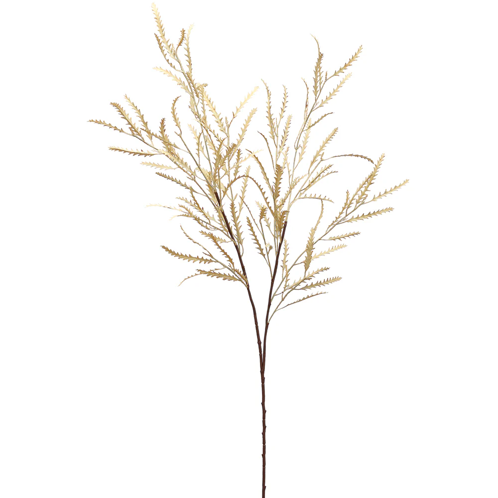 34" Artificial Reed Grass Stem -Cream (Pack of 12)