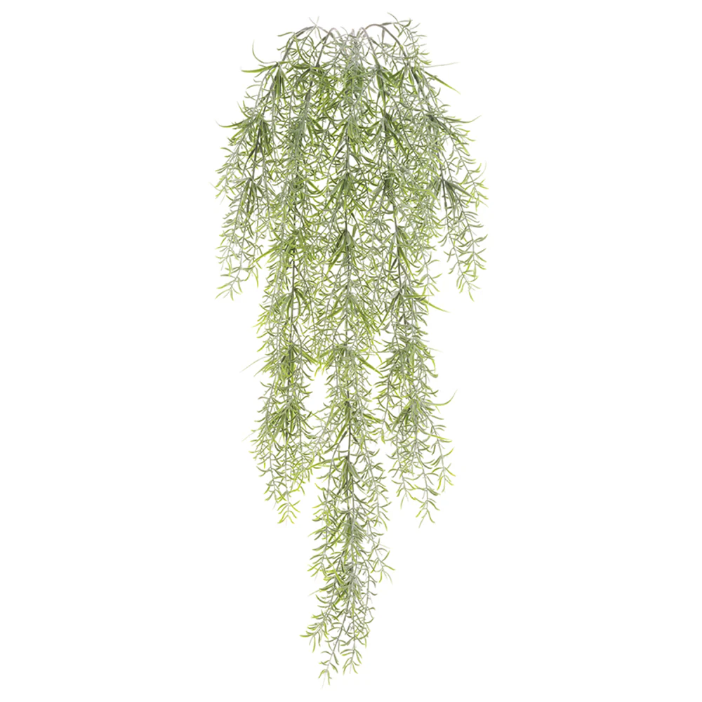 34" Podocarpus Artificial Hanging Plant -Frosted Green (Pack of 12)