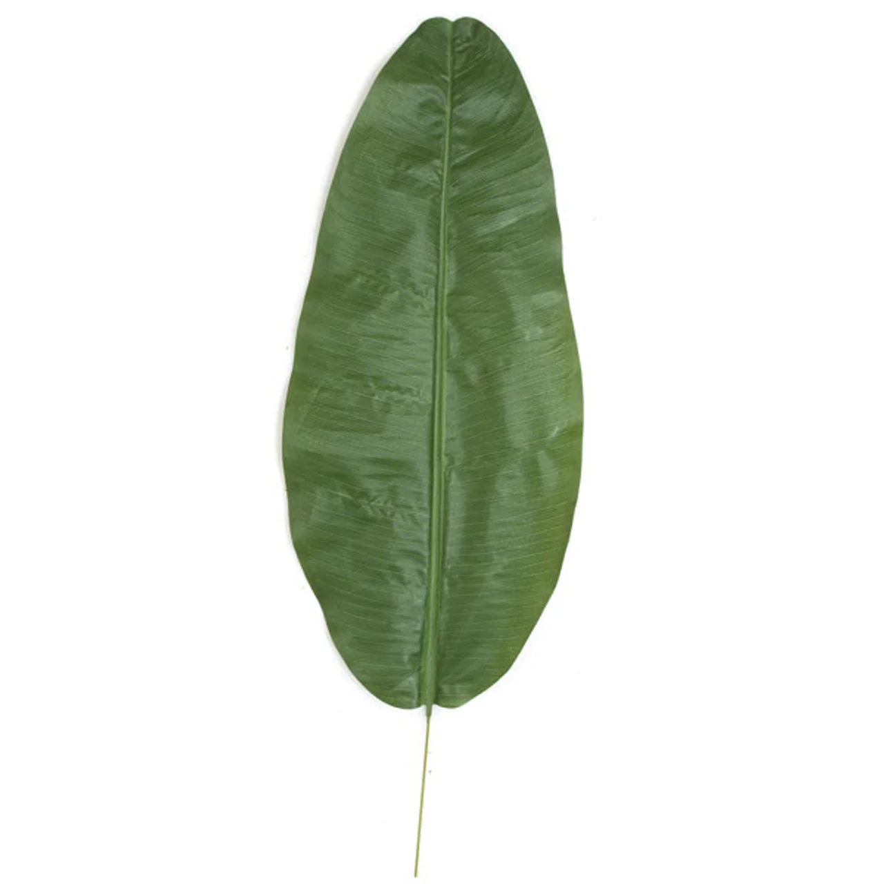 35" Silk Banana Leaf Stem -Green (Pack of 12)