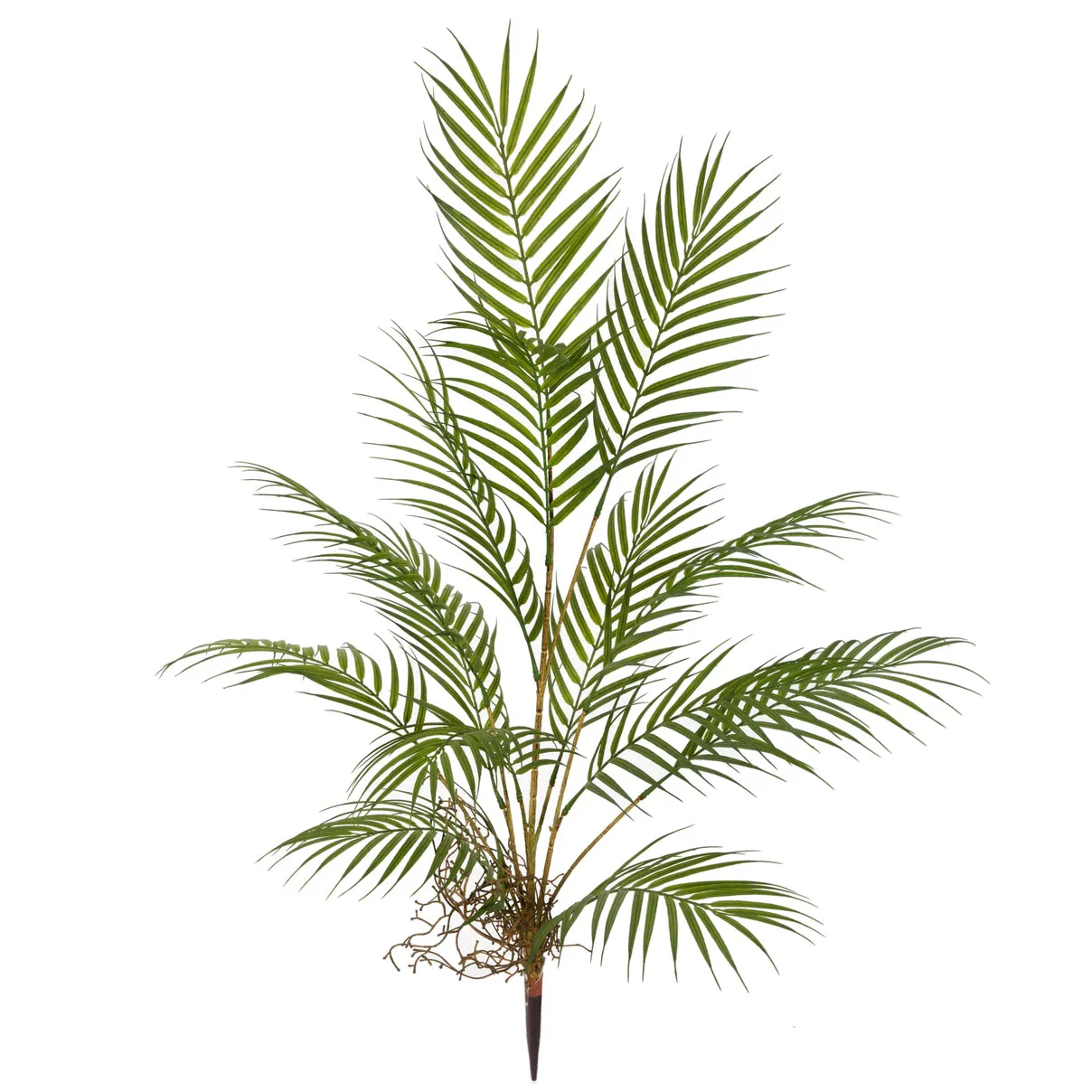36" Areca Palm Leaf Silk Plant -Green (Pack of 12)