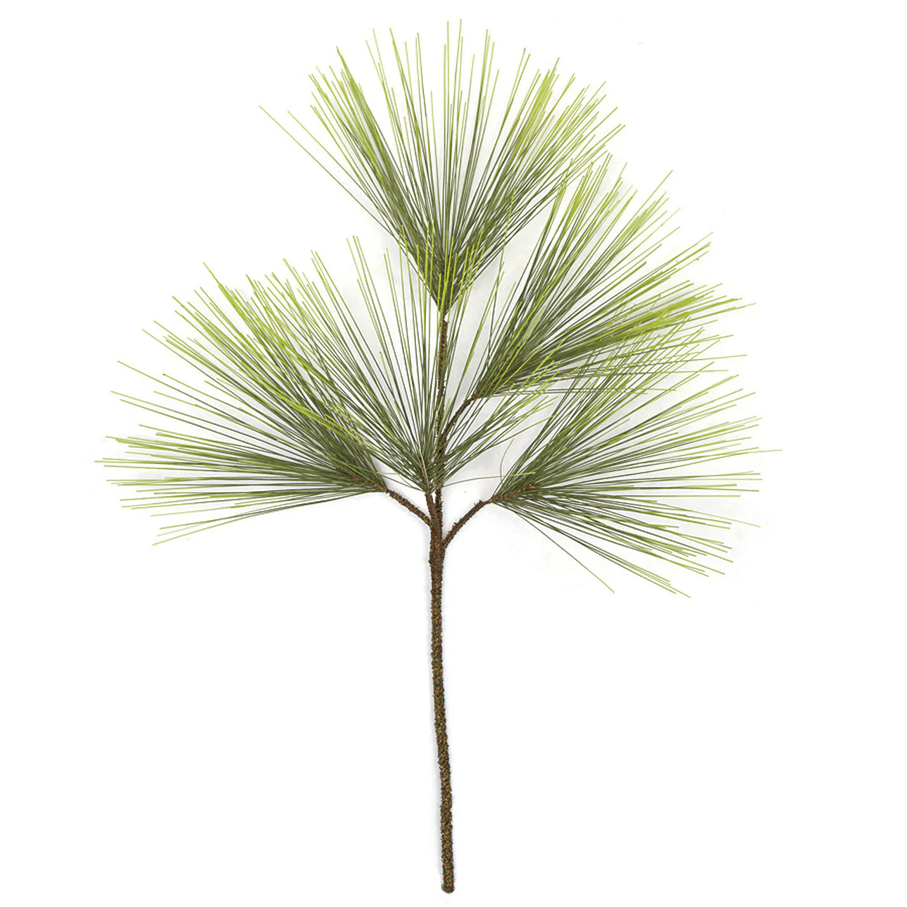 36" Artificial Long Needle Pine Stem -Green (Pack of 12)