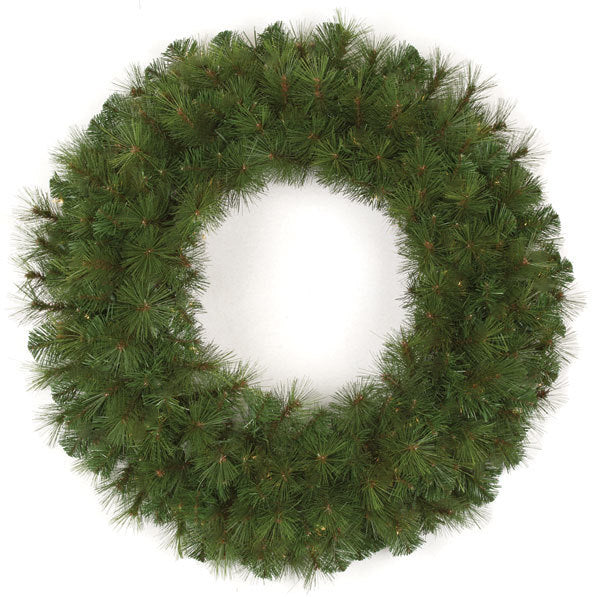 36" Artificial Mika Pine Wreath -Green