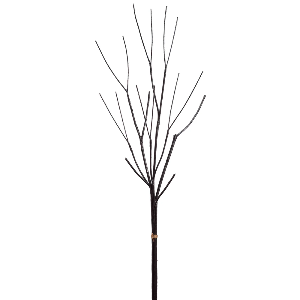 36" Artificial Twig Bundle -Black (Pack of 12)