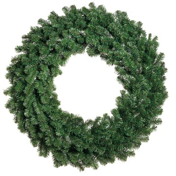 36" Artificial Windsor Pine Wreath -Green (Pack of 4)