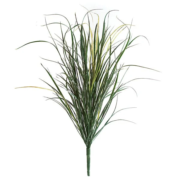 36" Outdoor UV-Proof Artificial Grass Plant -2 Tone Green (Pack of 6)