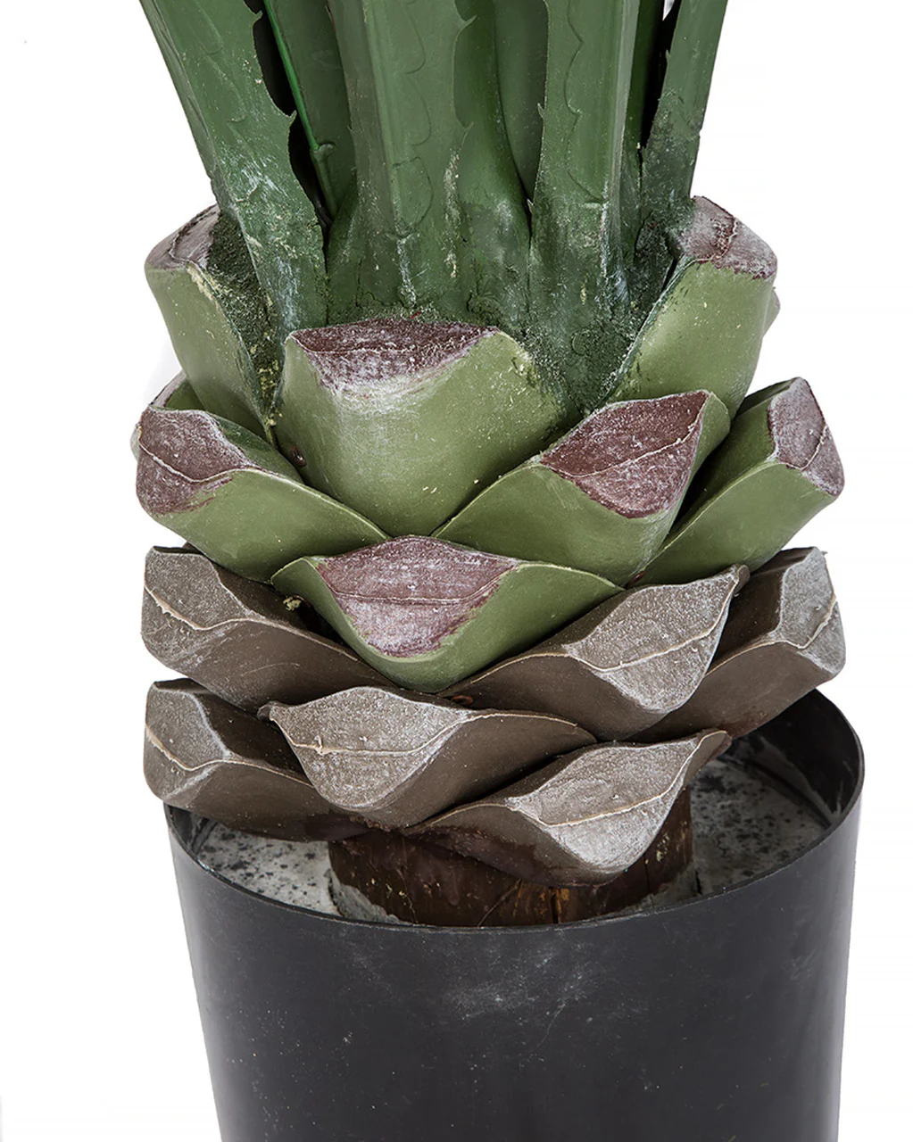 36" Outdoor UV-Resistant IFR Artificial Agave Plant w/Pot -Green - Image 3
