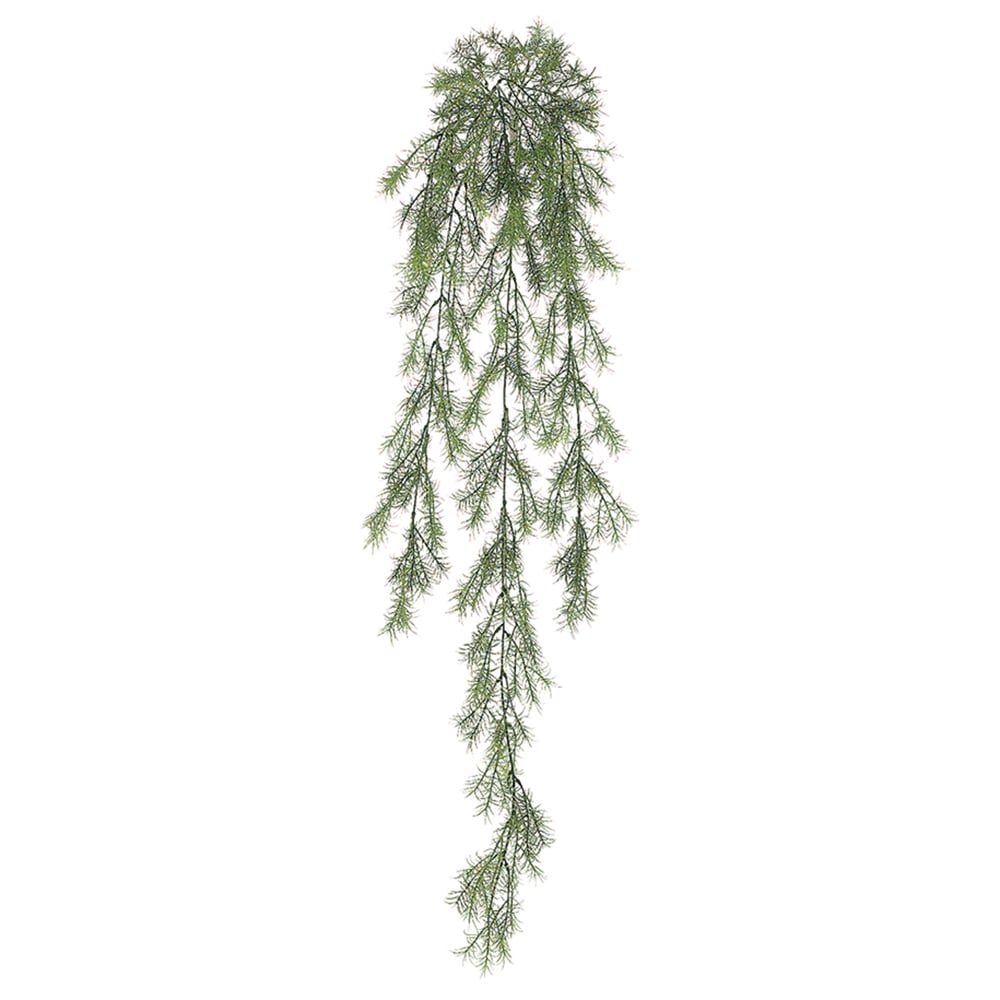 37.5" Sprengeri Fern Artificial Hanging Plant -Green (Pack of 12)