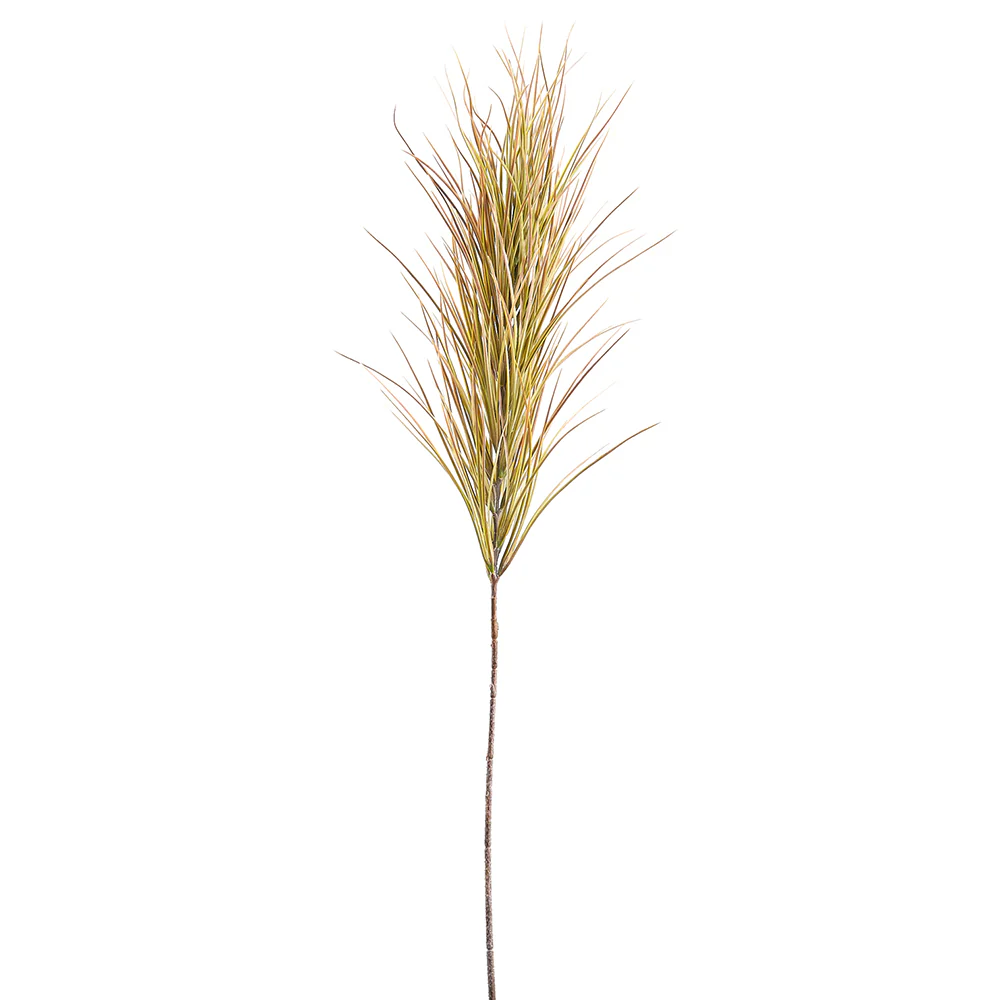 37" Artificial Pampas Grass Stem -Green/Brown (Pack of 12)