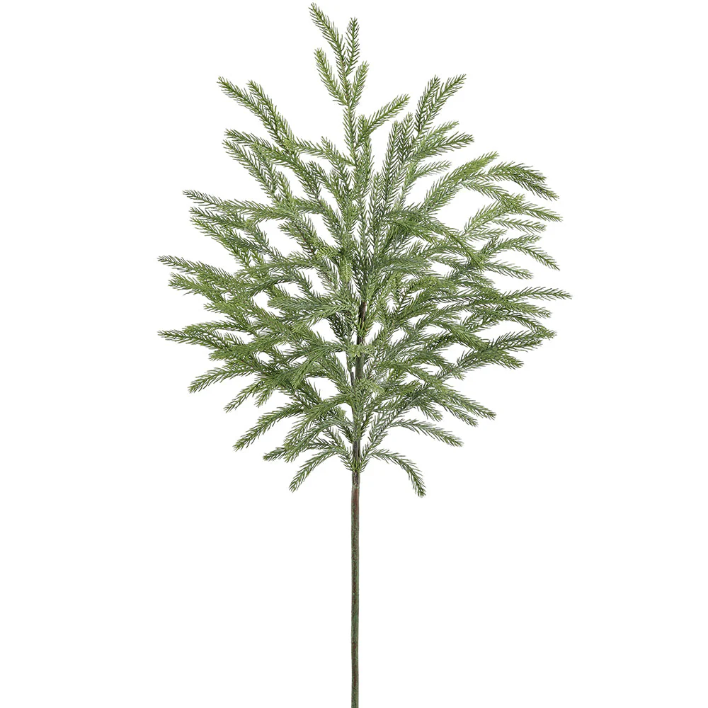 37" Artificial Spruce Stem -Green (Pack of 12)