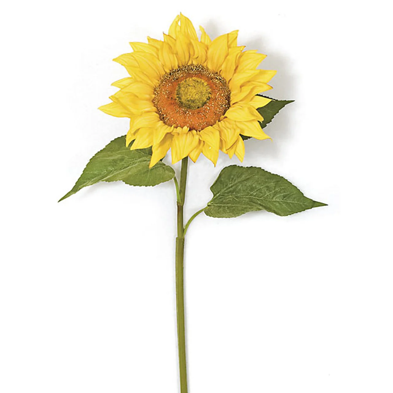 37" Giant Silk Sunflower Flower Stem -Yellow (Pack of 6)