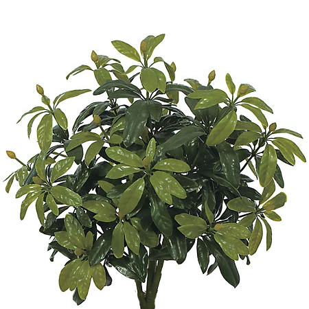 37" Outdoor UV-Proof Artificial Rhododendron Azalea Plant -Green (Pack of 2)