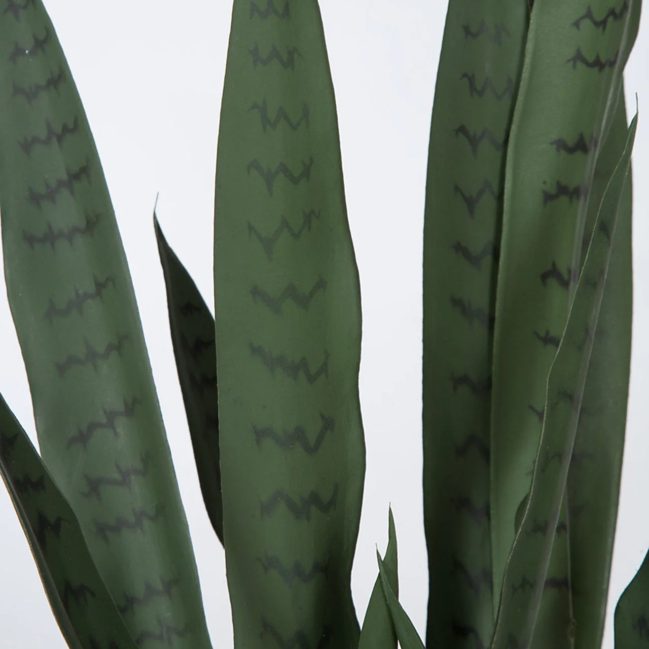 37" Outdoor UV-Resistant Artificial Sansevieria Snake Plant w/Pot -Green - Image 2