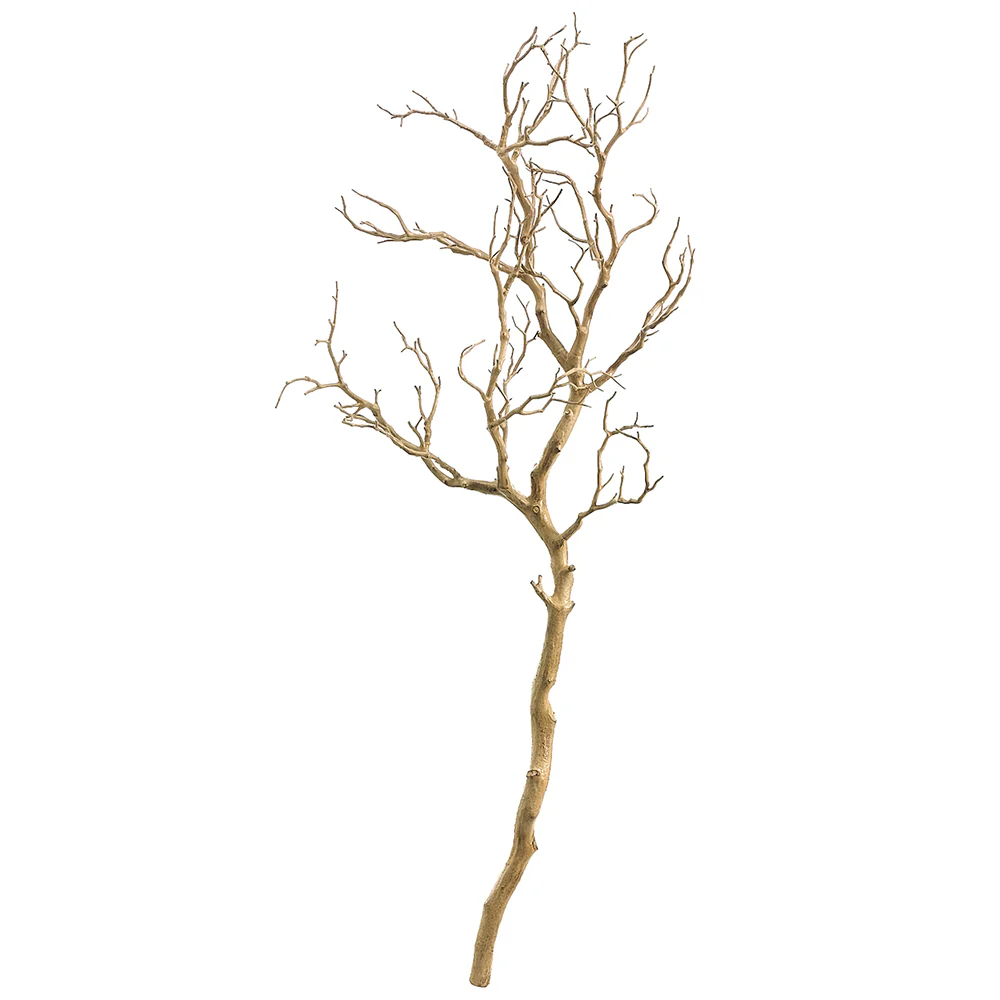 38" Artificial Manzanita Tree Branch Stem -Natural (Pack of 6)