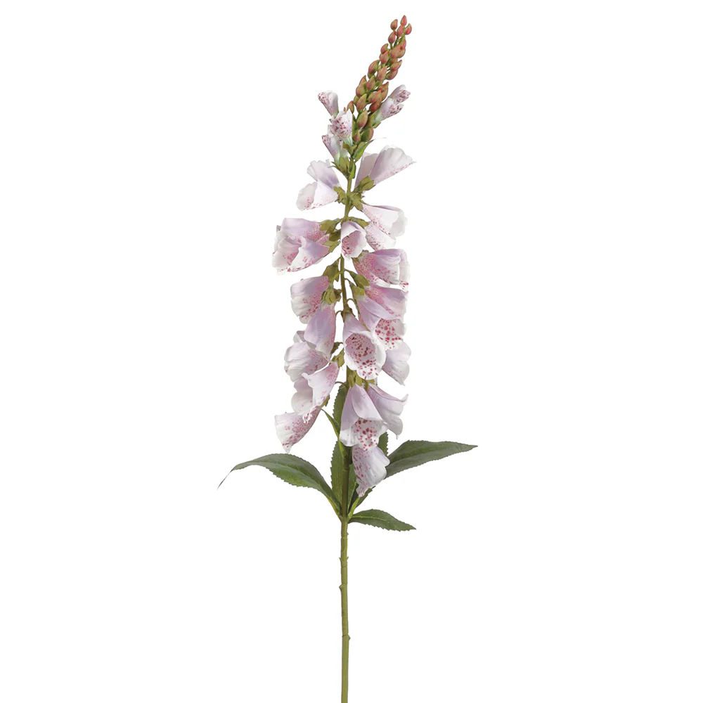 38" Foxglove Silk Flower Stem -Lavender (Pack of 12)