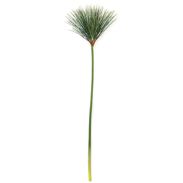 38" Outdoor UV-Proof Artificial Papyrus Grass Stem -Green (Pack of 24)