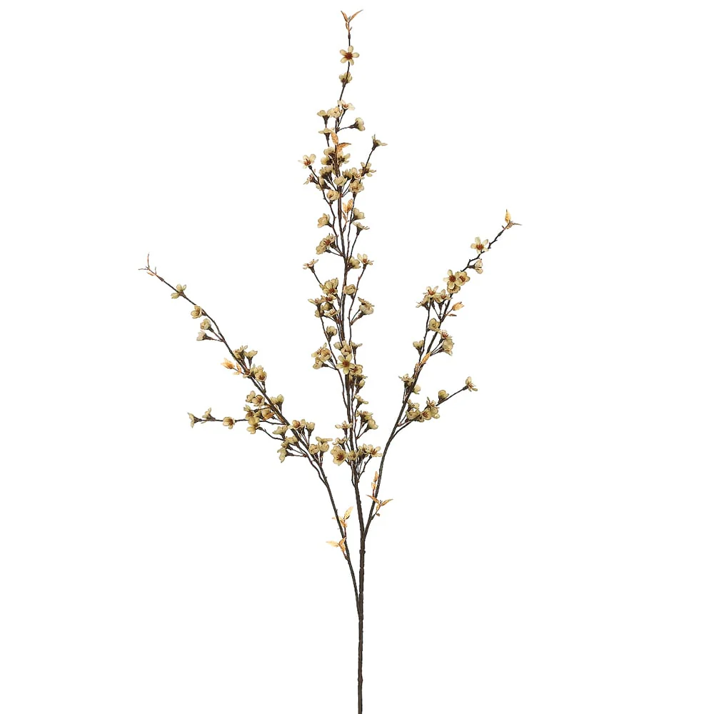 38" Silk Fall Blossom Flower Spray -Ivory (Pack of 12)