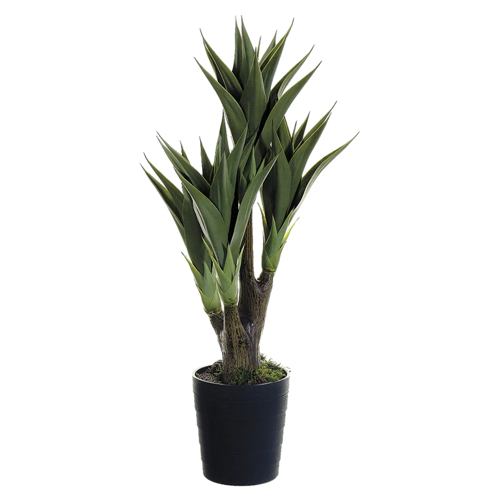 39" Agave Attenuata Artificial Plant w/Pot -Green (Pack of 4)