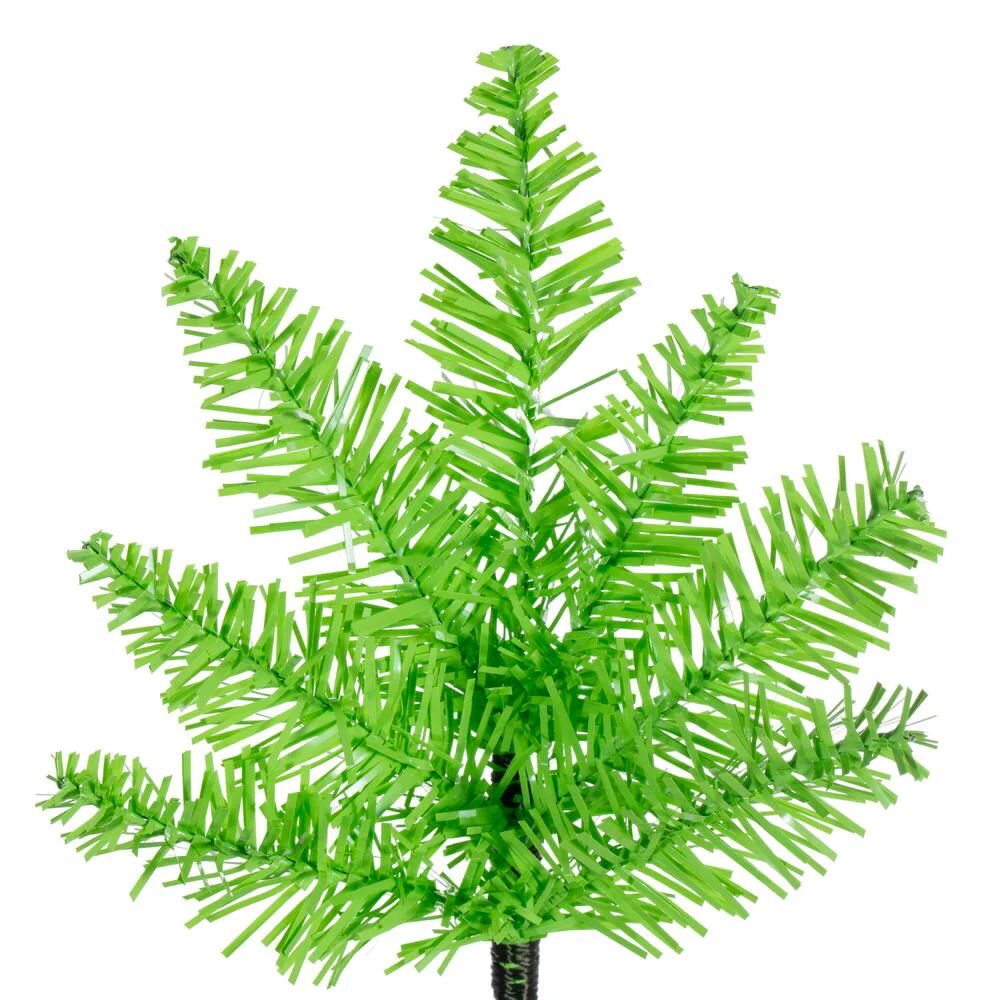 3'Hx25"W Fir Artificial Christmas Tree, Unlit -Lime - Image 3