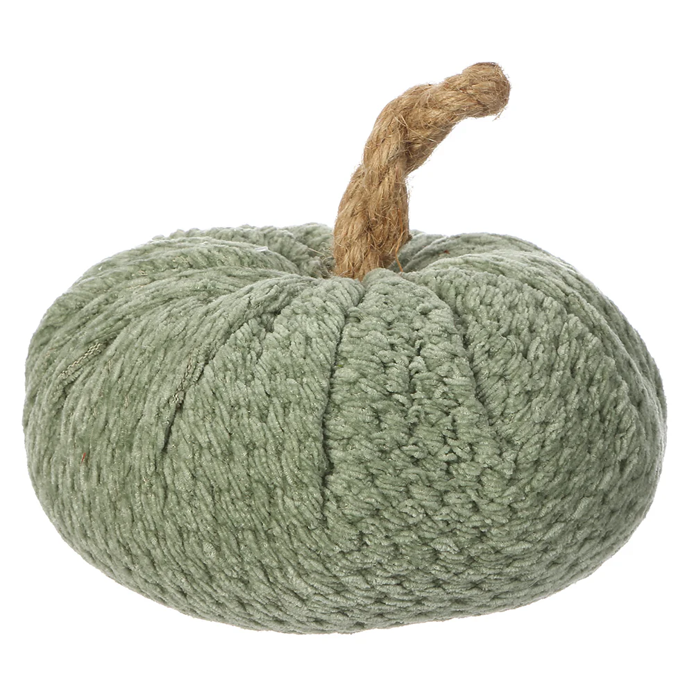 4.5"Hx5.75"W Artificial Pumpkin -Teal (Pack of 6)