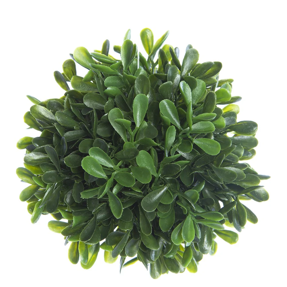 4" Boxwood Ball-Shaped Artificial Topiary -Green (Pack of 24)