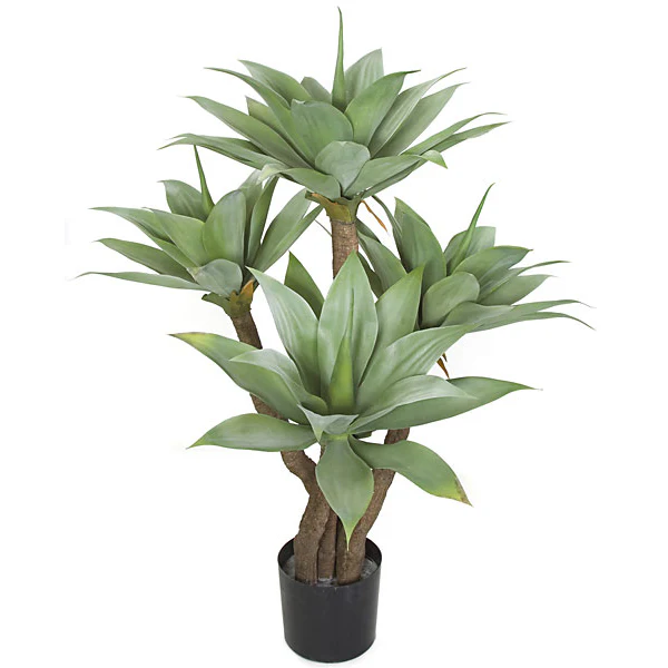 4' IFR Artificial Agave Tree w/Pot -Green