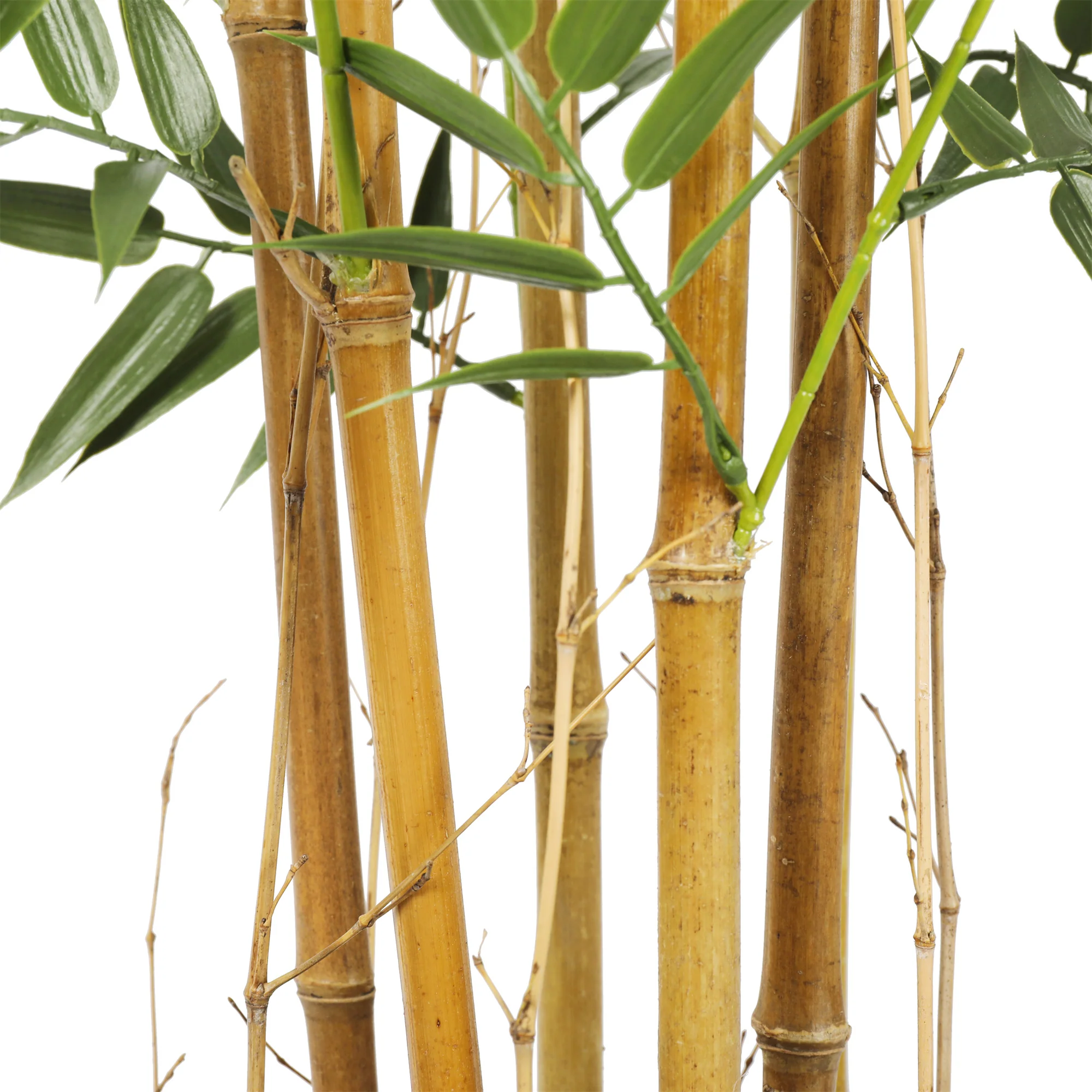 4' Outdoor UV-Proof Artificial Bamboo Tree w/Pot -Green - Image 3