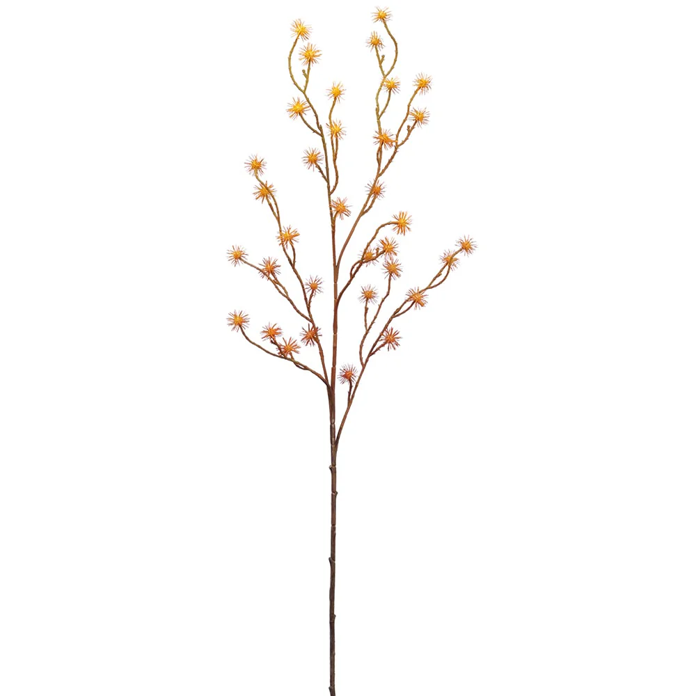 40.5" Artificial Wild Thistle Stem -Yellow/Orange (Pack of 24)