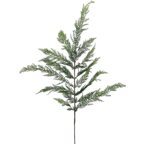 40" Artificial Cedar Pine Stem -Green (Pack of 12)