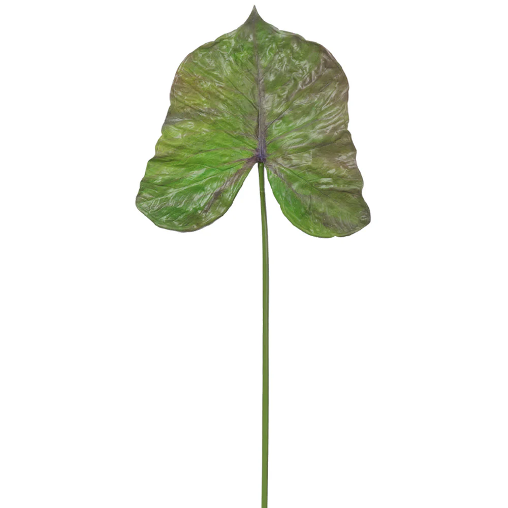 40" Elephant Ear Leaf Silk Stem -Green (Pack of 12)