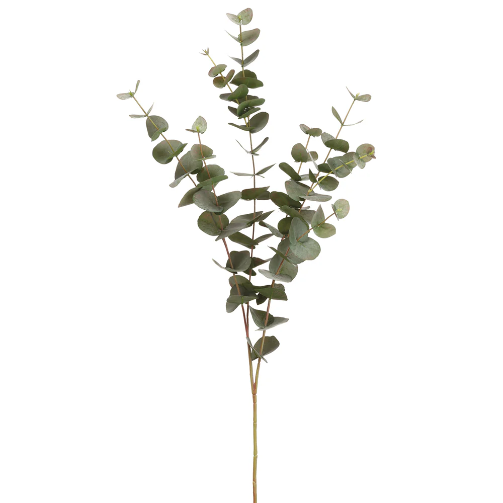 40" Eucalyptus Silk Stem -Green/Gray (Pack of 12)