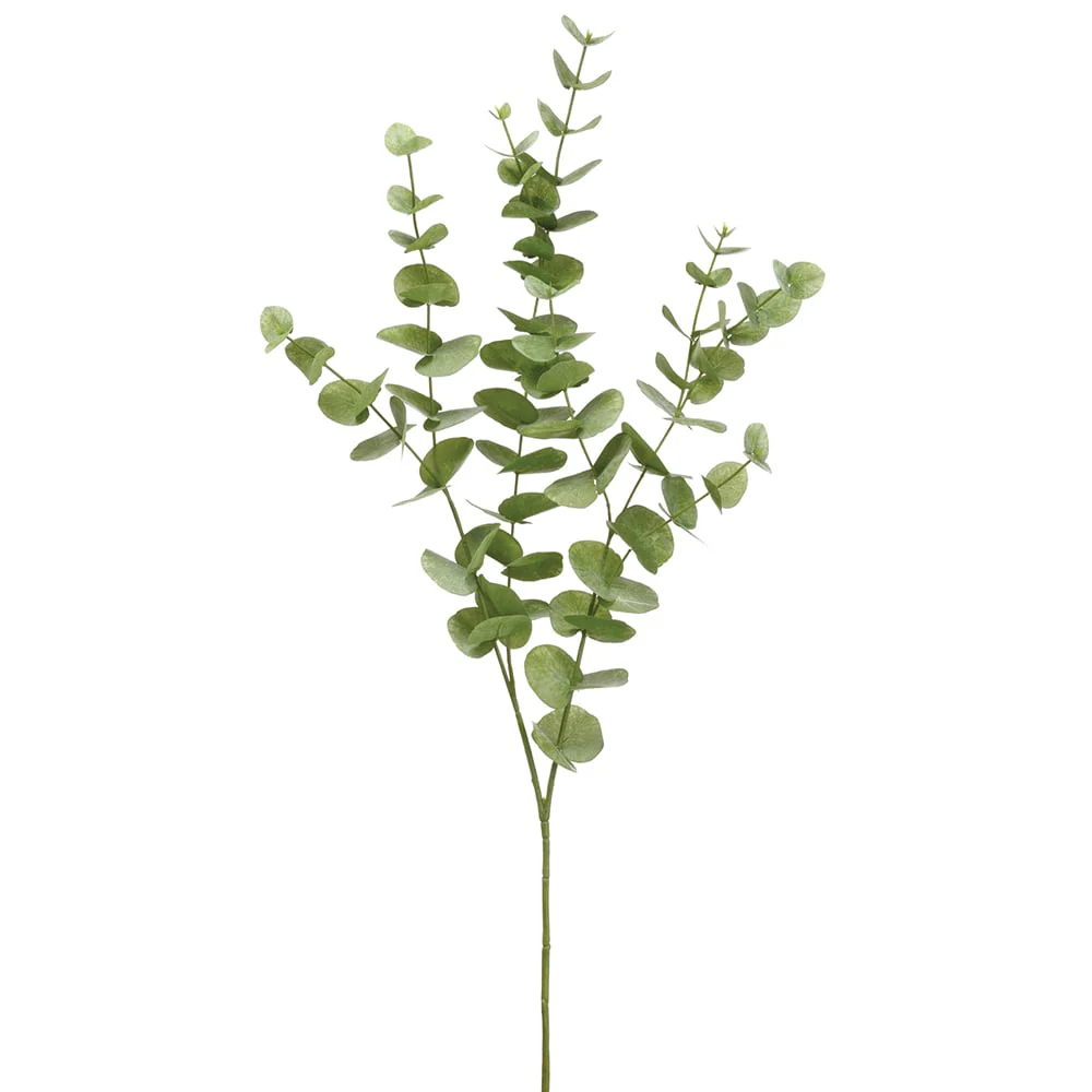 40" Eucalyptus Silk Stem -Light Green (Pack of 12)