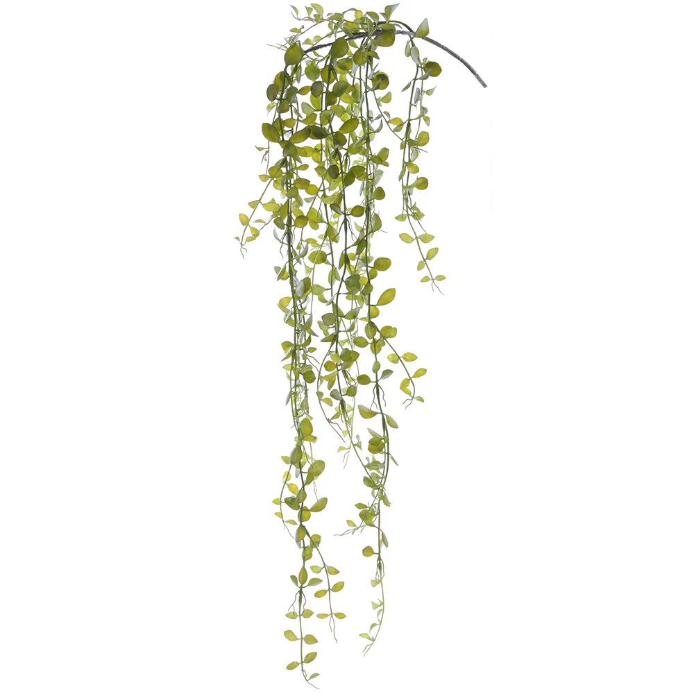 40" Hanging Artificial Hoya Leaf Stem -Green (Pack of 12)